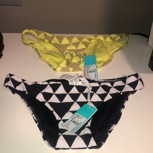 NWT seafolly two bikini bottoms